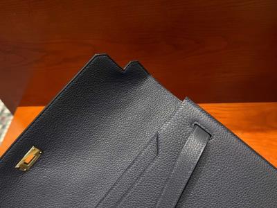 wholesale quality hermes kelly depeches 36 togo bleu nuit phw